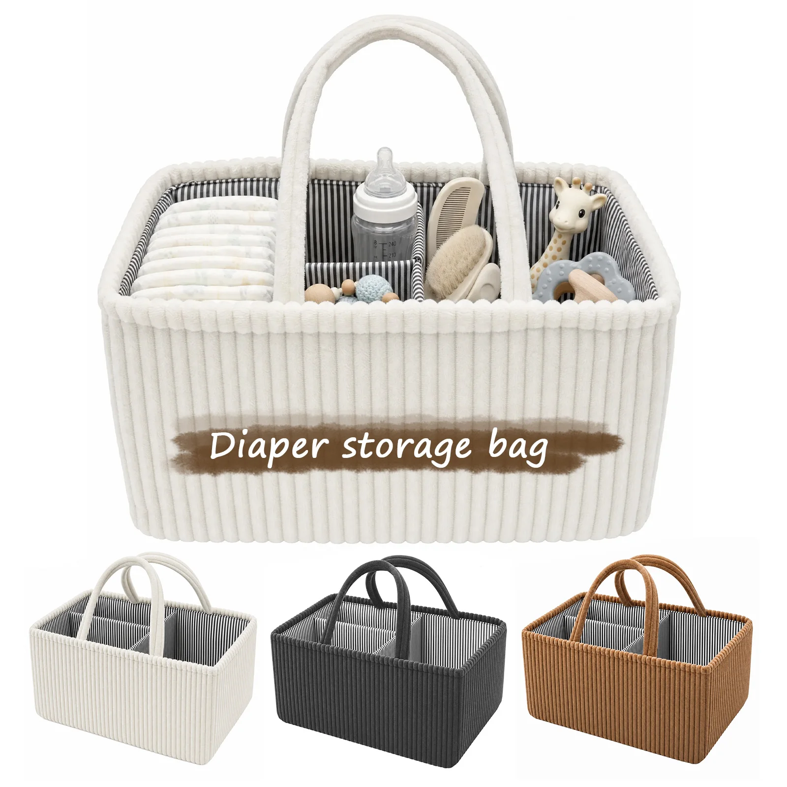 Backpack Diaper Bag - Органайзер для детских подгузников, складная сумка