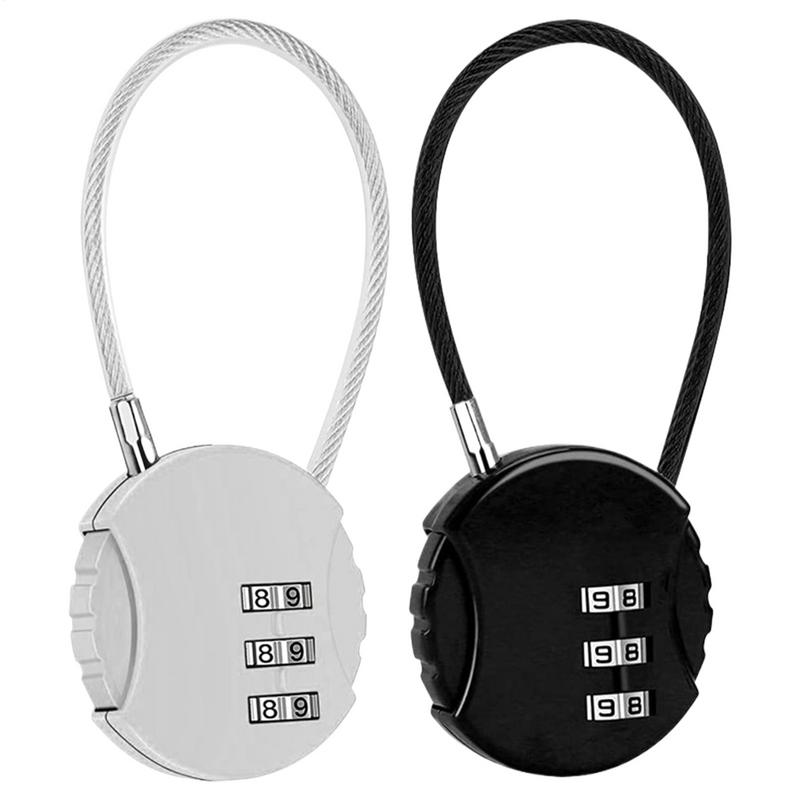 Backpack Lock Combo - Комбинированный замок круглой формы для багажа,
