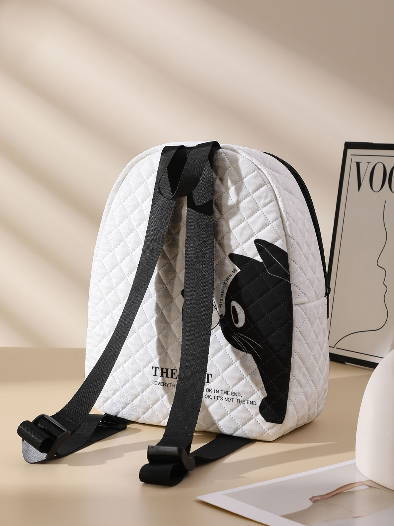 Компактный стеганый рюкзак с п – обзор и цена Mini Backpack Purse