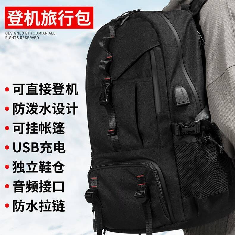 Новый мужской дорожный рюкзак  – обзор и цена Canvas Backpack Casual